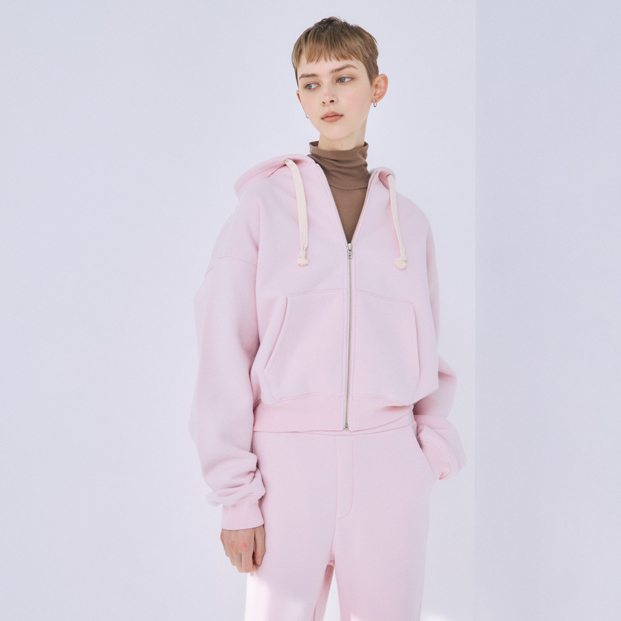 Volume Sweat Zipフーディー