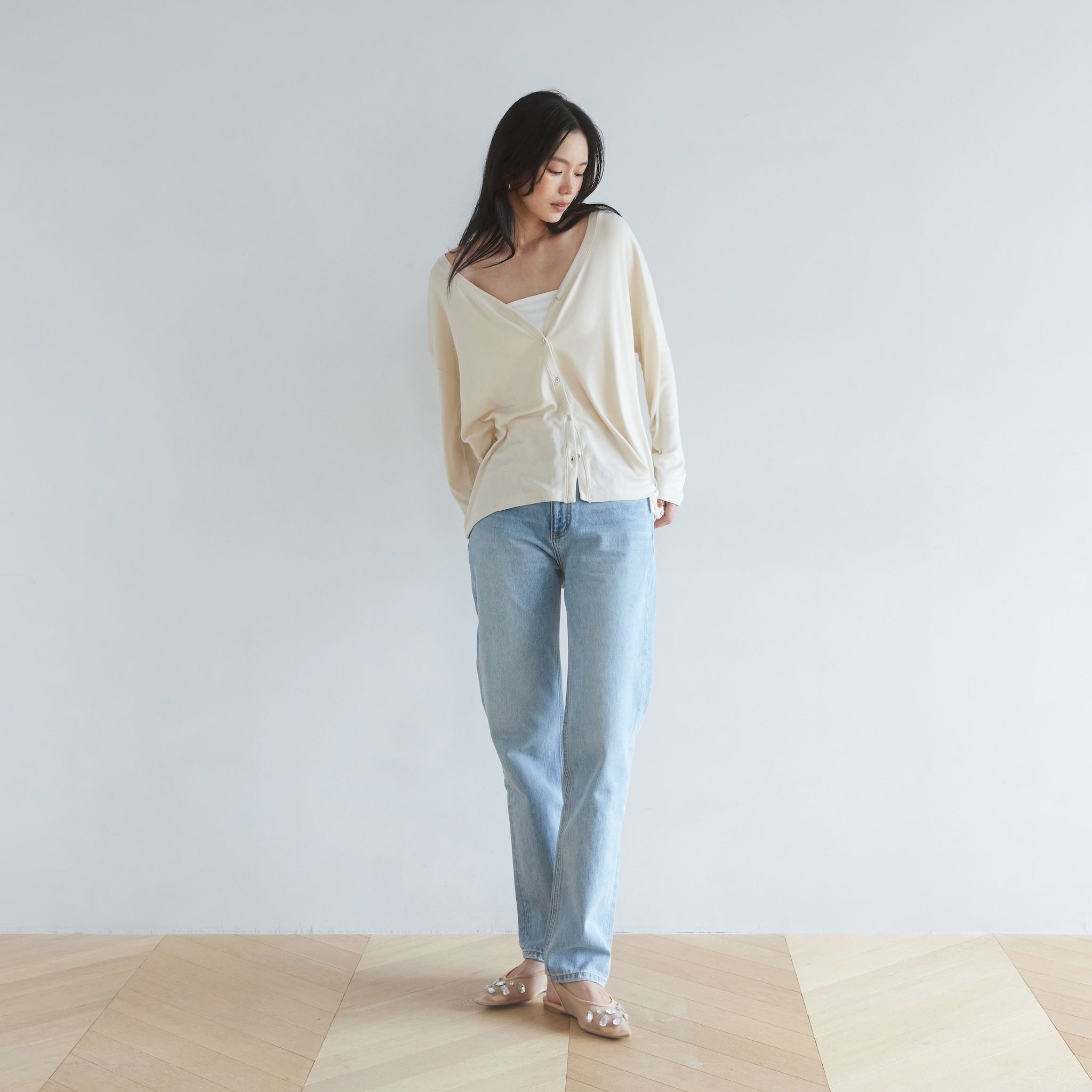 ハイウエストSlimストレート SRN02