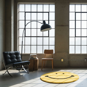 MIYOSHI RUG x SECOND LAB. SMILEY FACE RUG – secondlab