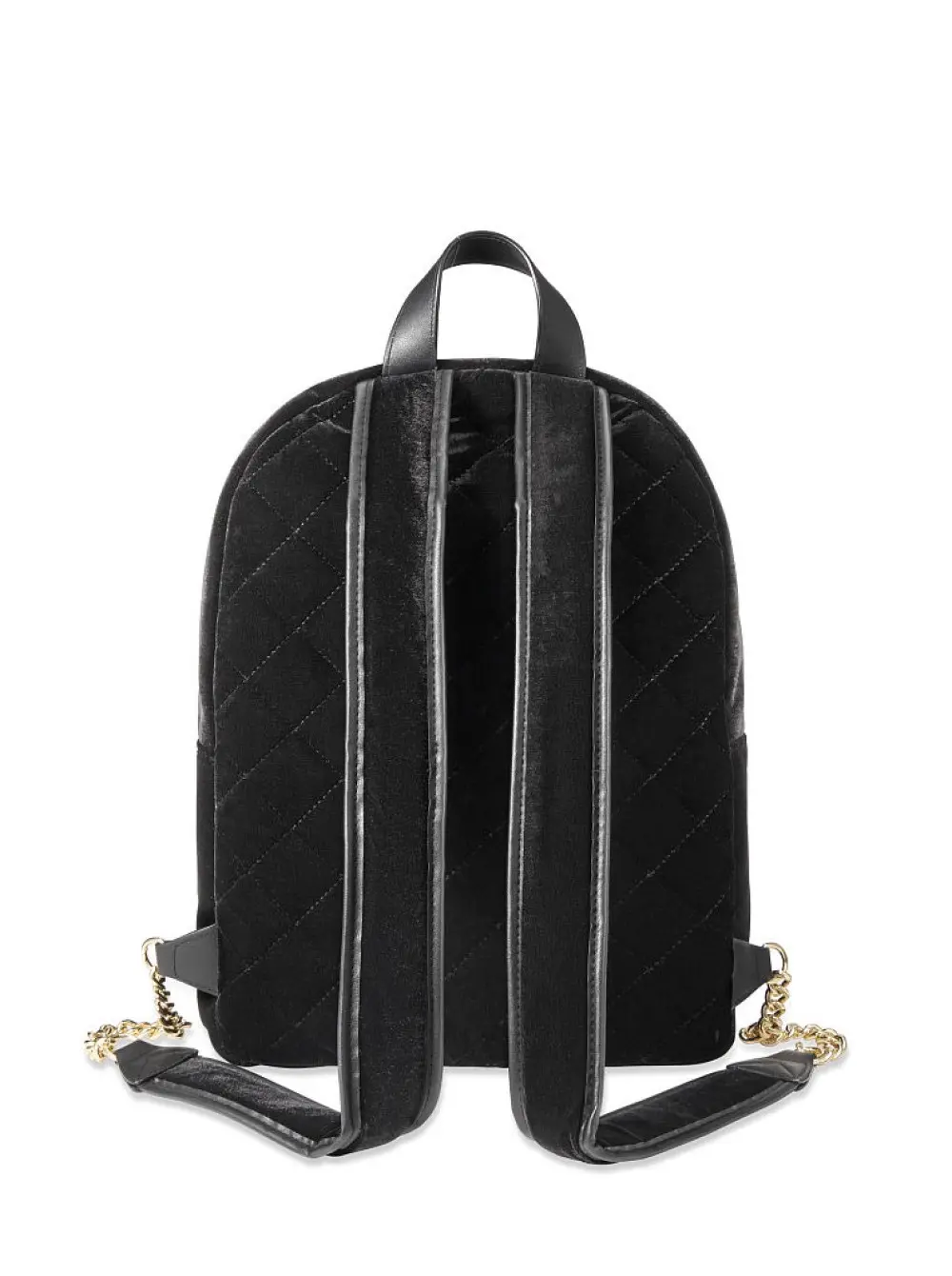 РЮКЗАК Victoria's Secret - Velvet stud city backpack, black