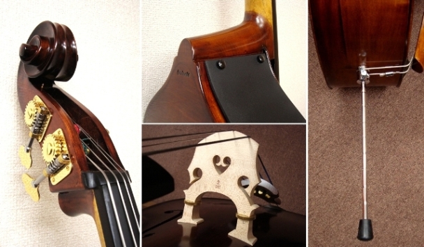 国産コントラバス4弦