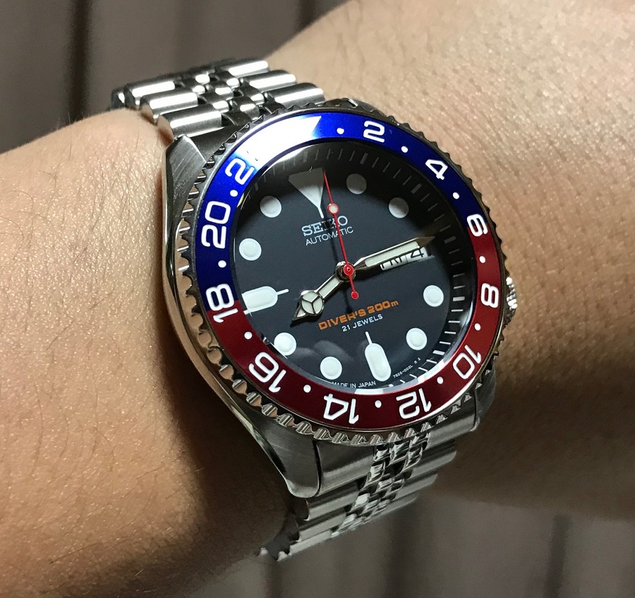 ネイビーボーイ（SKX009J）のMod（カスタム）例です！ - SEIKO 5 .club