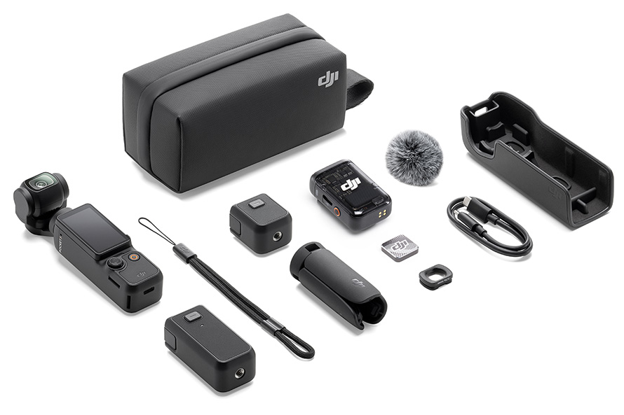 DJI Osmo Pocket 3 クリエイター コンボ + micro SDカード[128GB