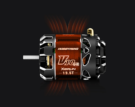 HOBBYWING XERUN-V10 G4R ブラシレスモーター【1/10, 1/12用