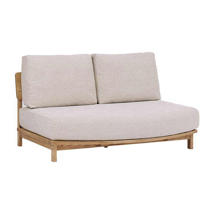 マナー④ 2人掛けソファ 変形 幅142cm カバーリング