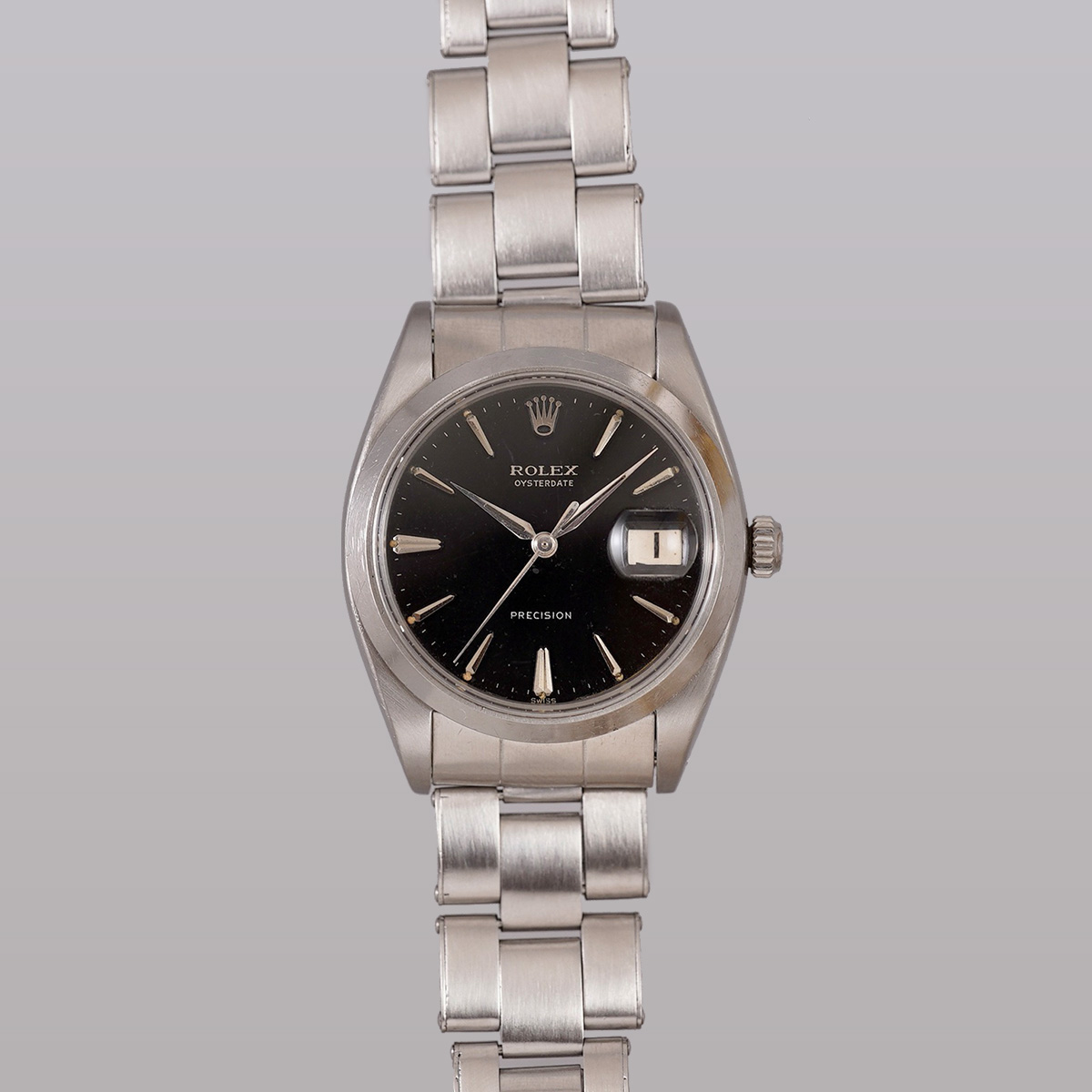 SELECT INC. [ROLEX オイスターデイト ブラックミラーダイヤル Ref
