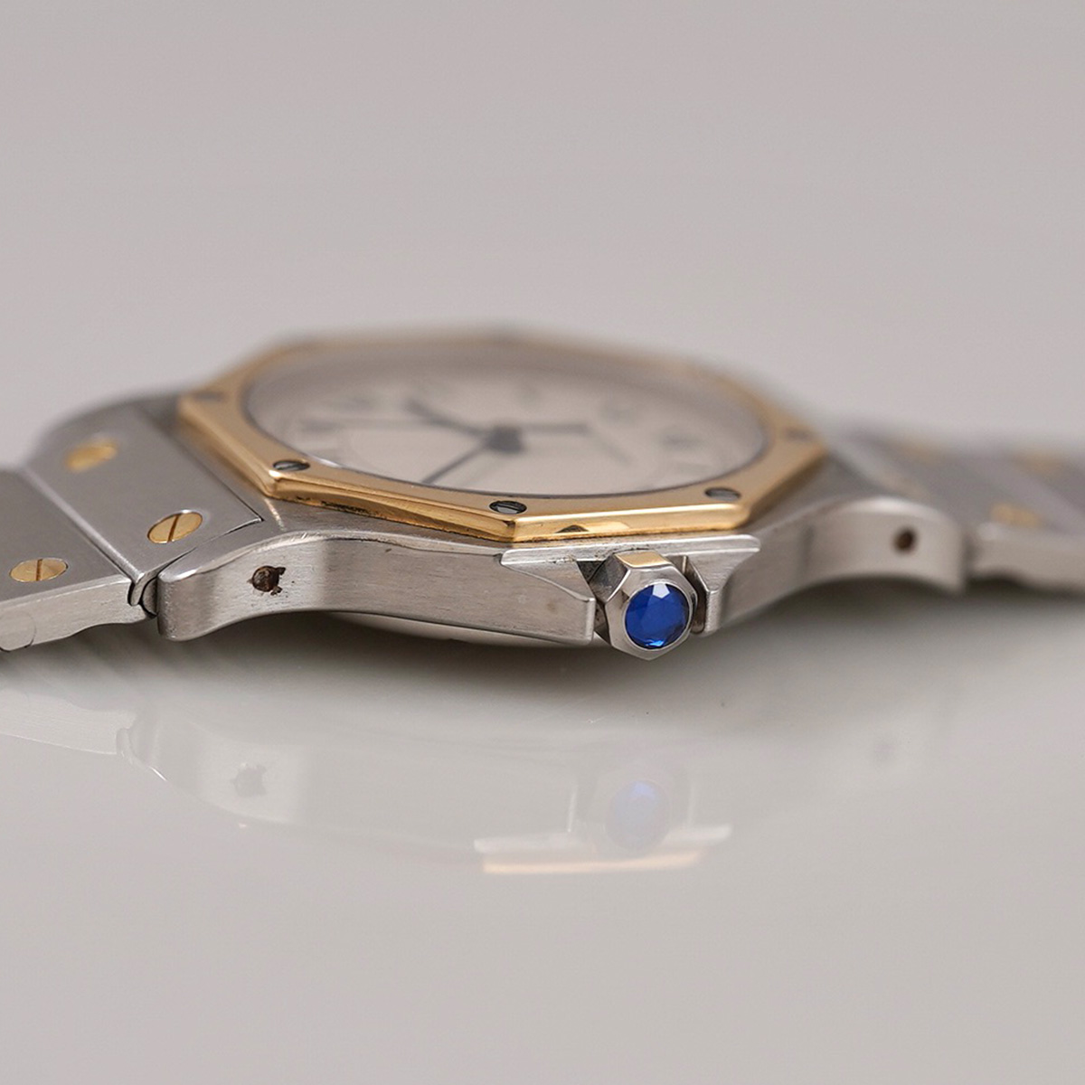 SELECT INC. [CARTIER サントス オクタゴン LMサイズ クォーツ SS x YG