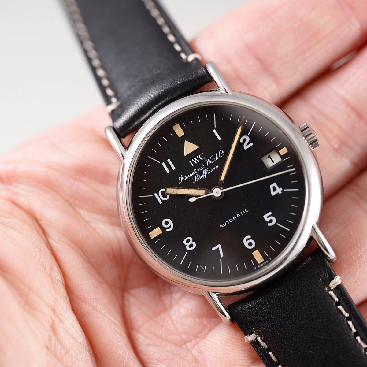 SELECT INC. [IWC Portofino ポートフィノ ブラックダイヤル 人気の