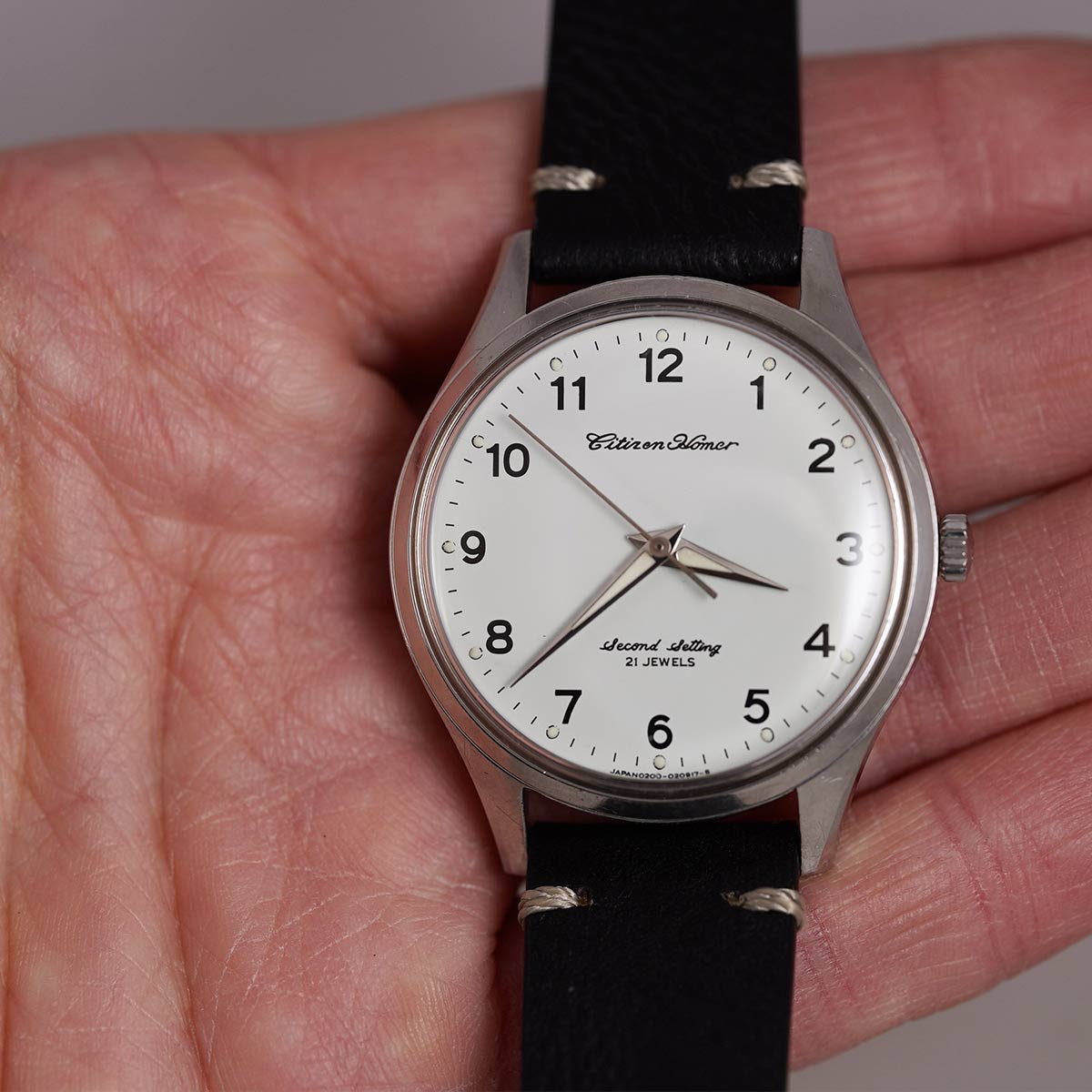 SELECT INC. [CITIZEN ホーマー 旧国鉄採用時計 ハック機能付き 昭和46