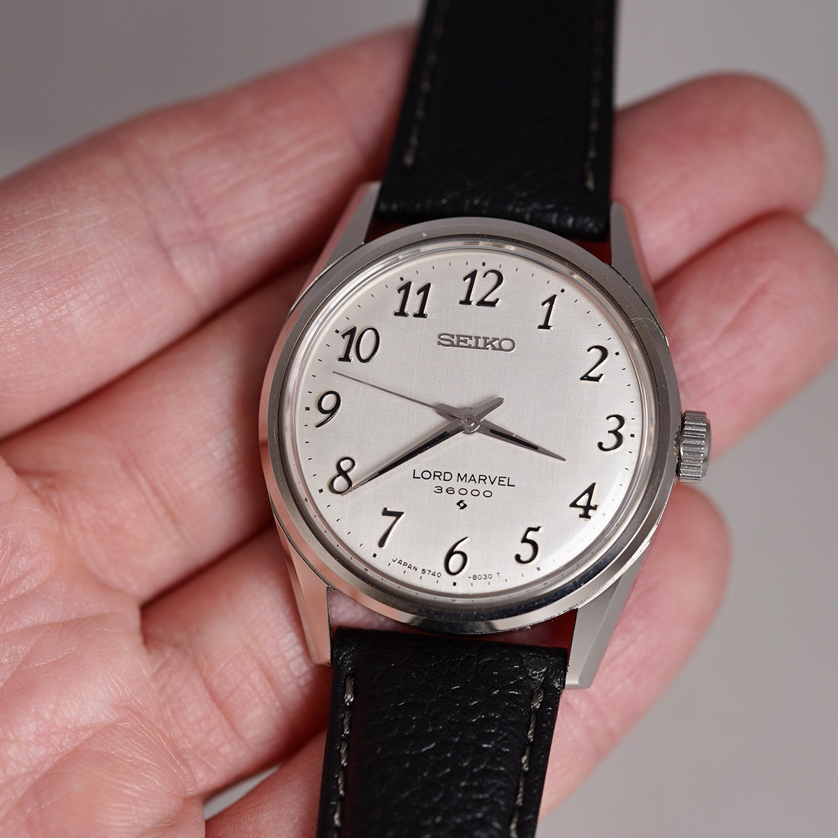 SELECT INC. [SEIKO LOAD MARVEL 36000 アラビア数字 絹目ダイヤル