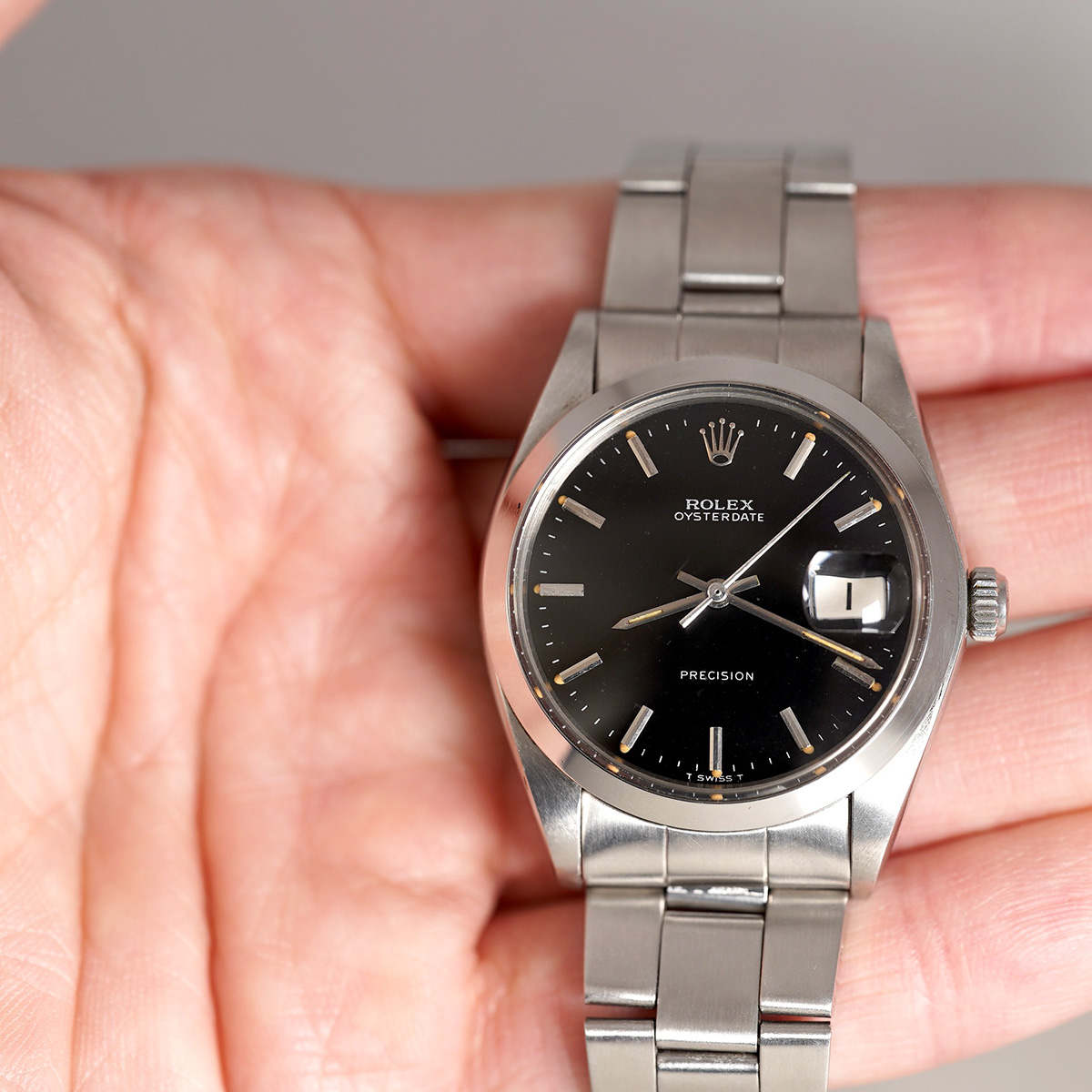 SELECT INC. [ROLEX オイスターデイト 艶有りオリジナル.ブラック