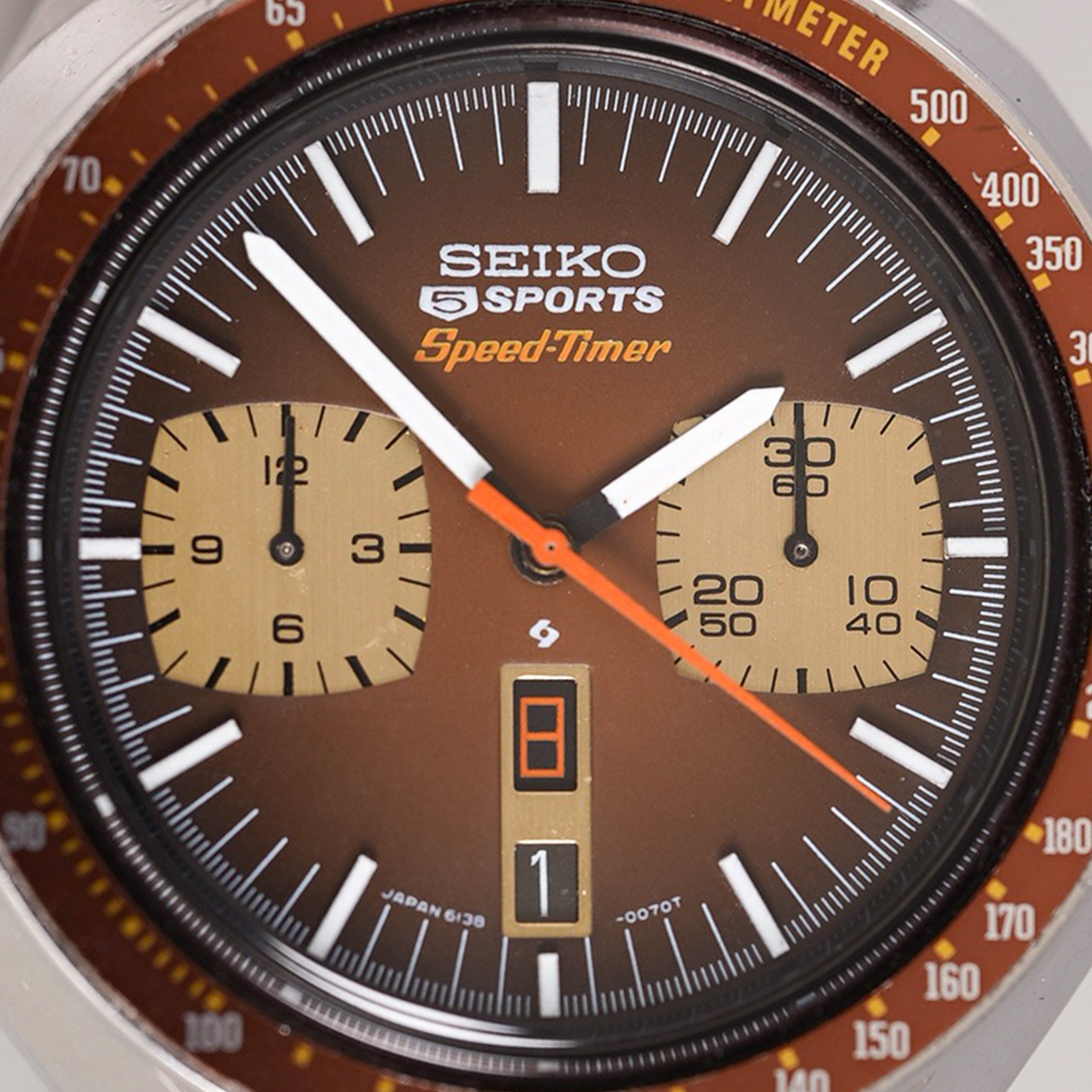 SELECT INC. [SEIKO 5スポーツ.スピードタイマー 茶馬 / ブルズヘッド