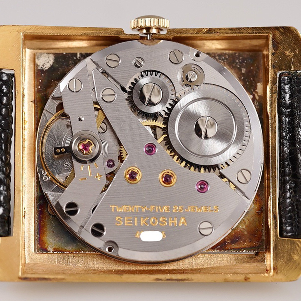 SELECT INC. [SEIKO ゴールドフェザー 希少スクエアケース ASGP 1960