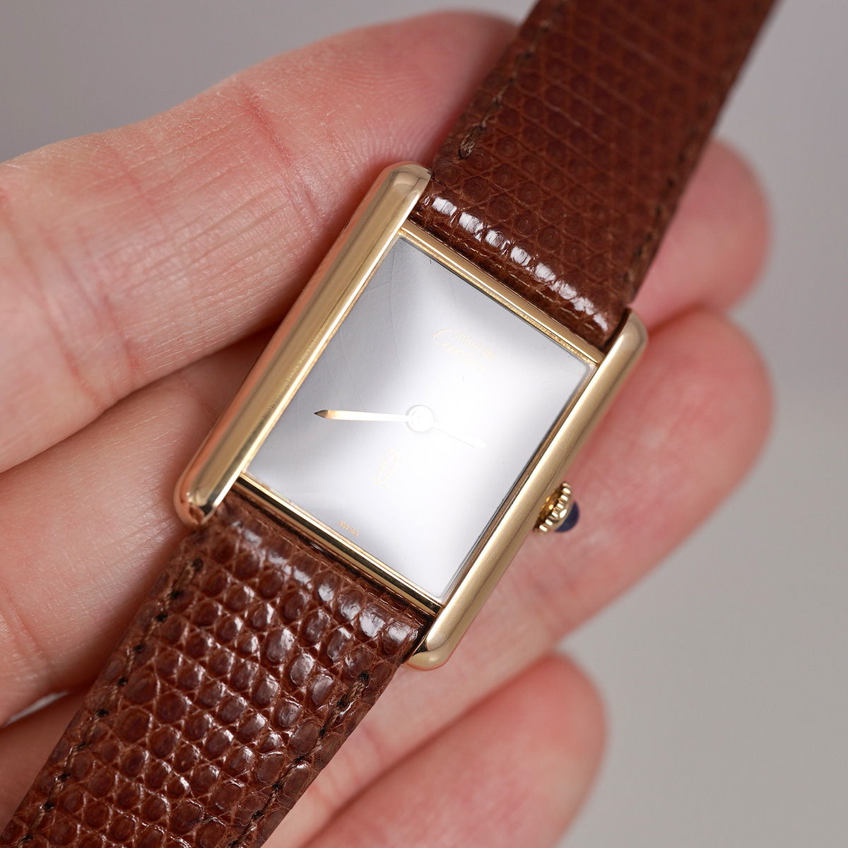 SELECT INC. [CARTIER マストタンク LM 手巻き マーブルブラウン