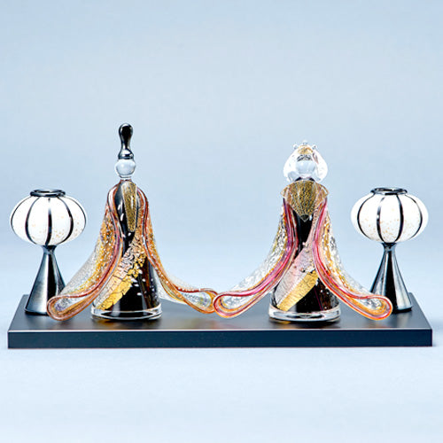 雛人形 Glass studio MIGAKI 金彩飾り雛｜出産祝い・ベビー用品通販の