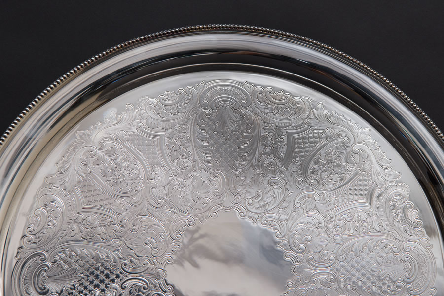 マッピン＆ウェッブ 37cmシルバートレイ（EPCA）を買い取りました