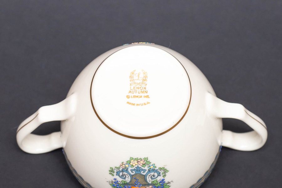 レノックス オータム シュガーポットを買い取りました｜ブランド食器