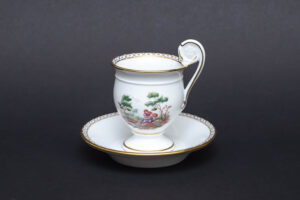 リチャード・ジノリ グランデューカ チョコレートカップ＆ソーサー（丸