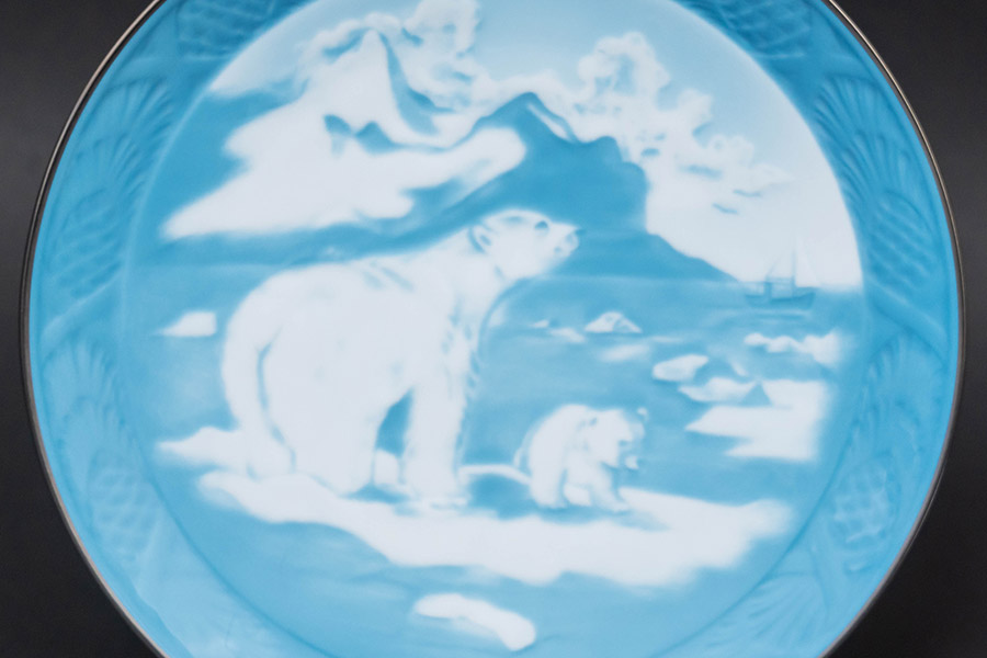 ロイヤル・コペンハーゲン イヤープレート（2010年） 『Christmas in