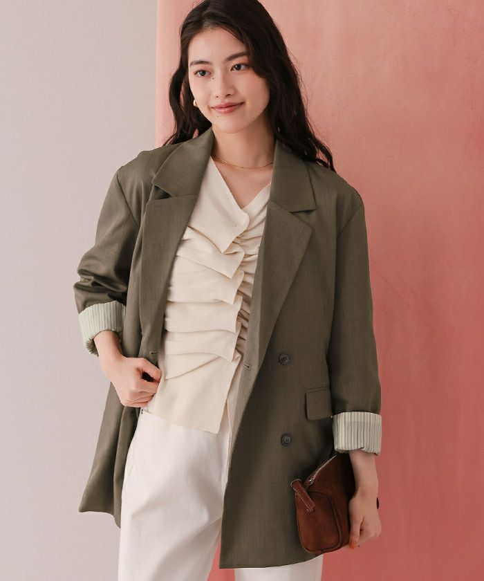 ダブルテーラードジャケット | titivate