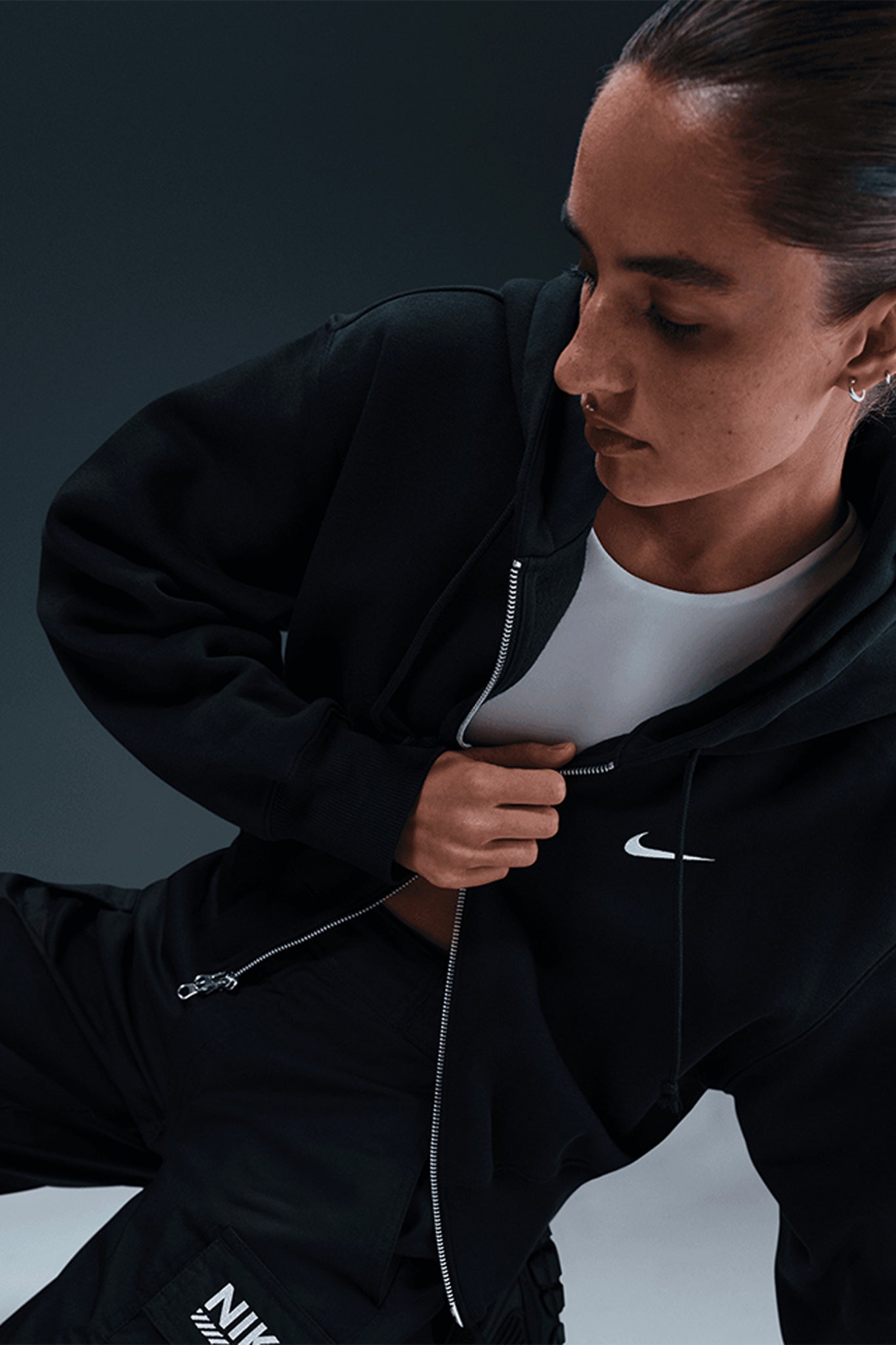 W NSW PHOENIX FLEECE CROPPED HOODIE – Sesinko