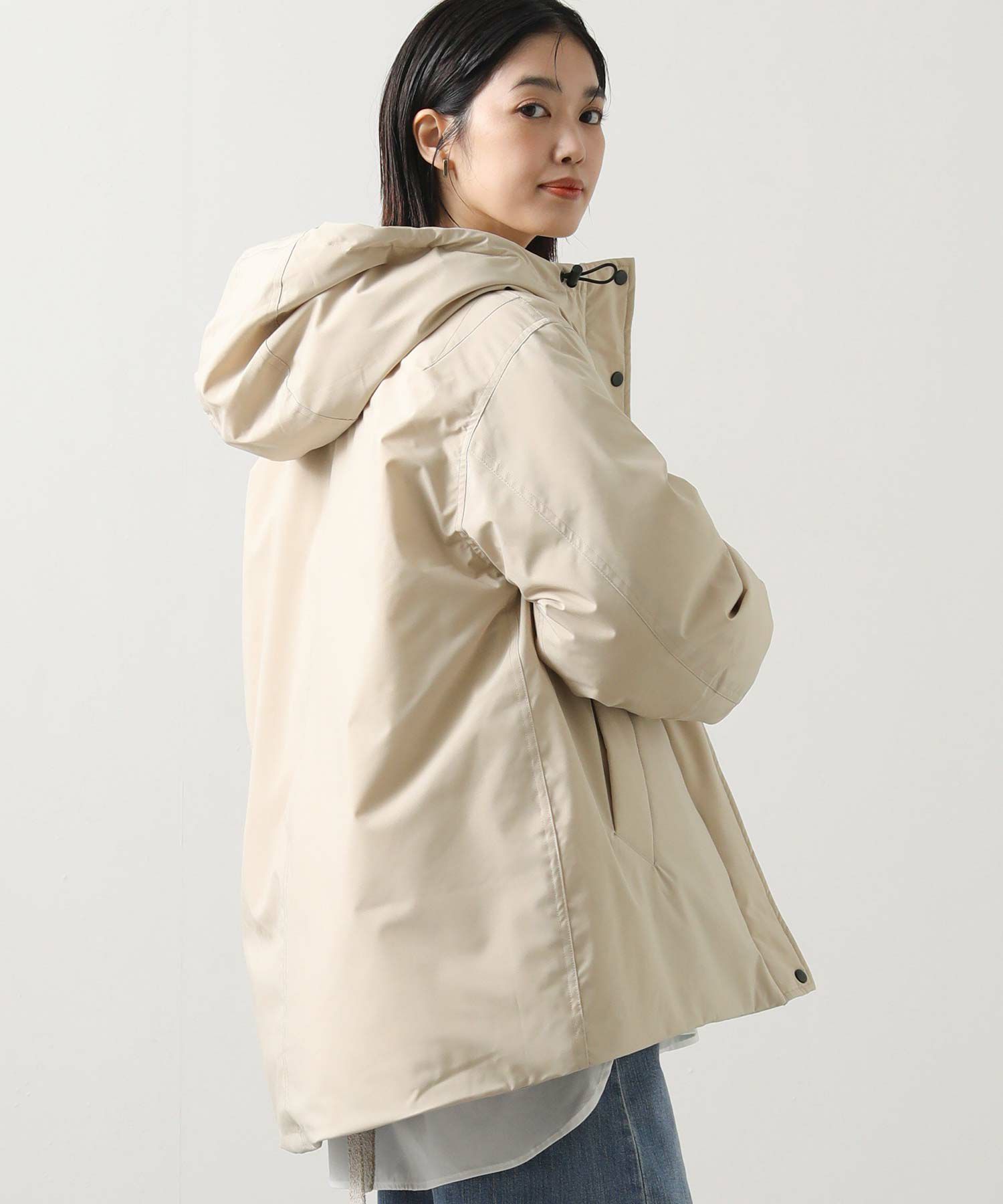 Gready Brilliantタフタフードダウン | SEKIMIKI Online