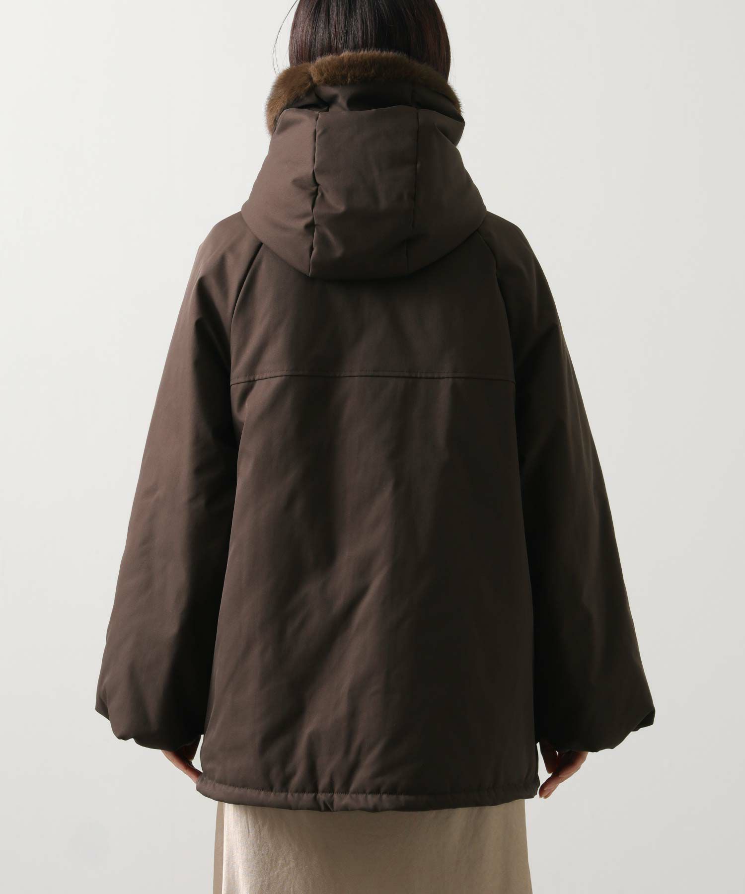 Gready Brilliant取り外しファー中綿フードコート | SEKIMIKI Online