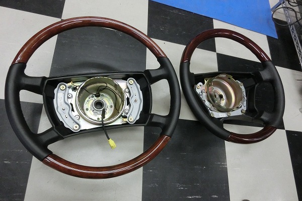 W126 W124 ウッドステアリング制作編 - 神津店長のメルセデスベンツ
