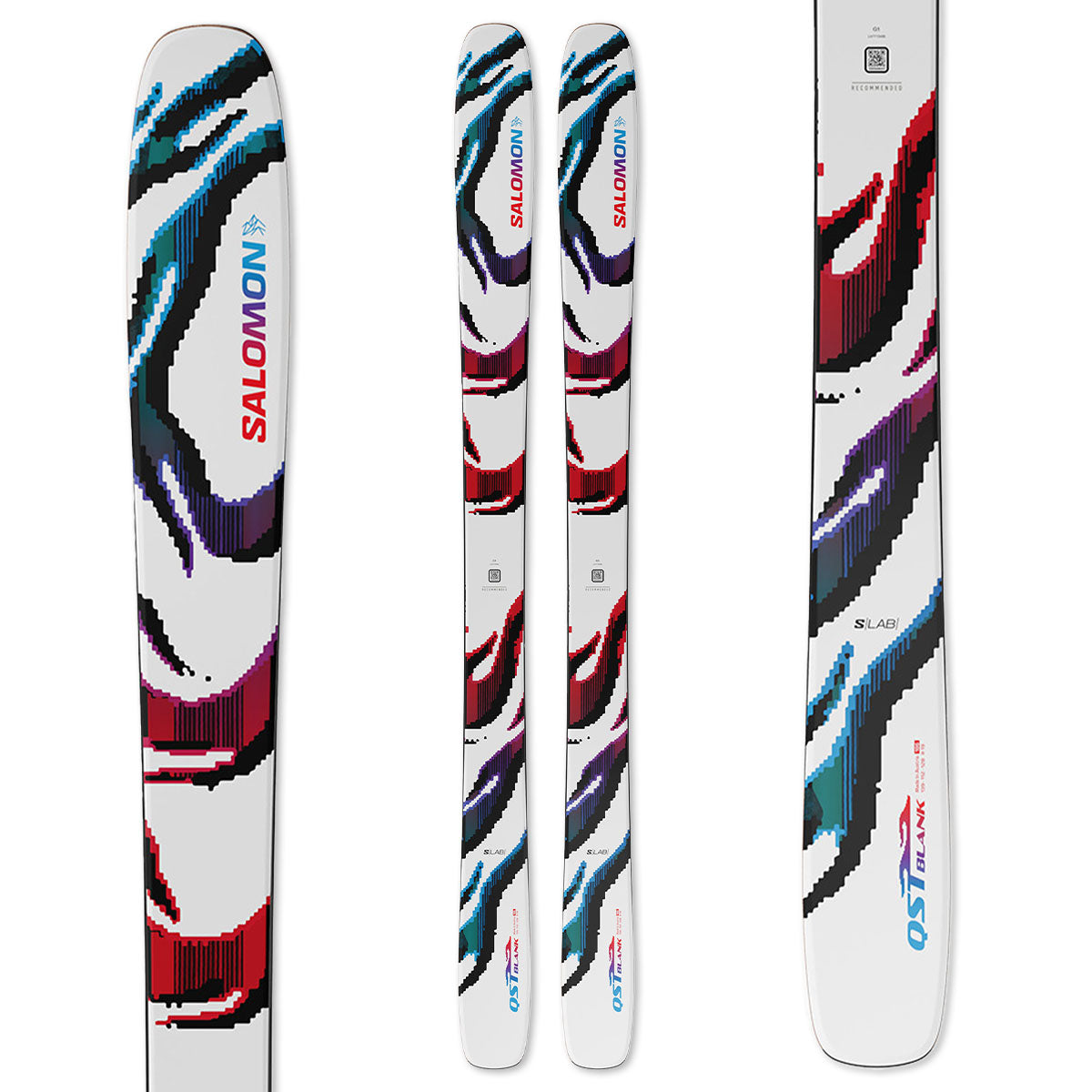 2026 Salomon QST Blank + Marker Griffon 13 ID Bindings - BUNDLE