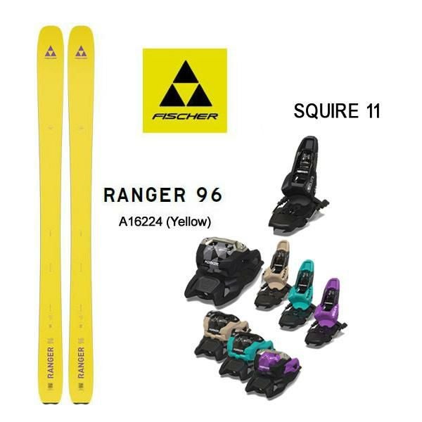 フィッシャー スキー板 (24-25 2025) RANGER 102 ベージュ + 25