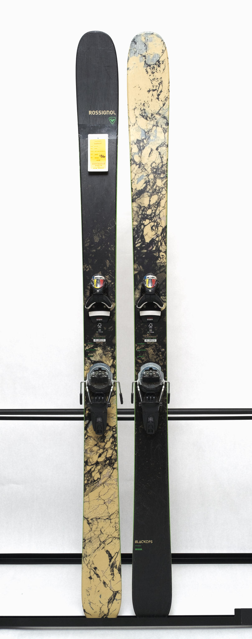 USED - Rossignol Black Ops Sender Ti with Pivot 12 Bindings – Ski