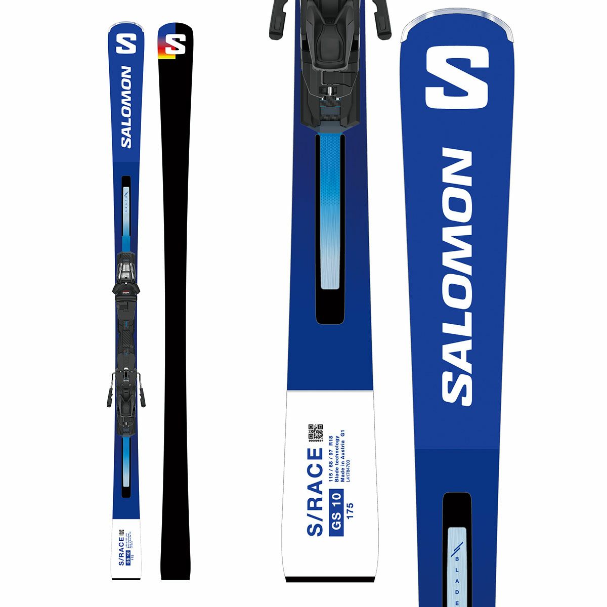 SALOMON サロモン スキー板 ＜2024＞ S/RACE GS 10 + M12 GW プレート