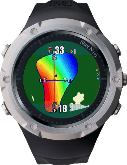 Shot Navi Evolve SE::ゴルフ用GPSウォッチ