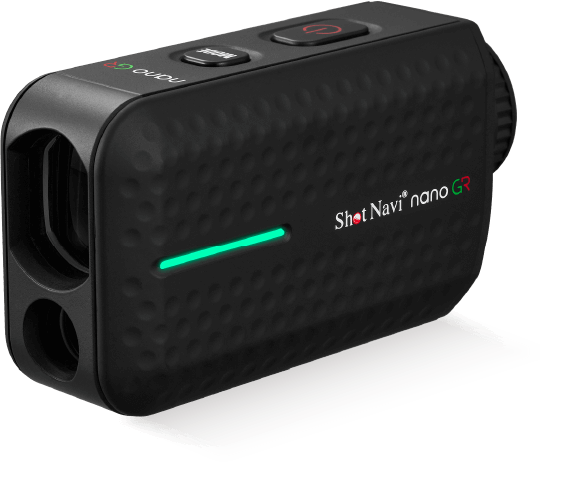 Shot Navi Laser Sniper nano GR : 赤・緑OLED搭載、高速計測レーザー