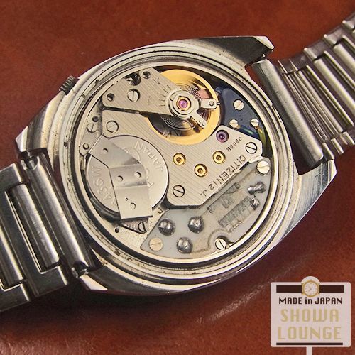 シチズン コスモトロン X8 電磁テンプ 1969年製 初期タイプ 専用ブレス