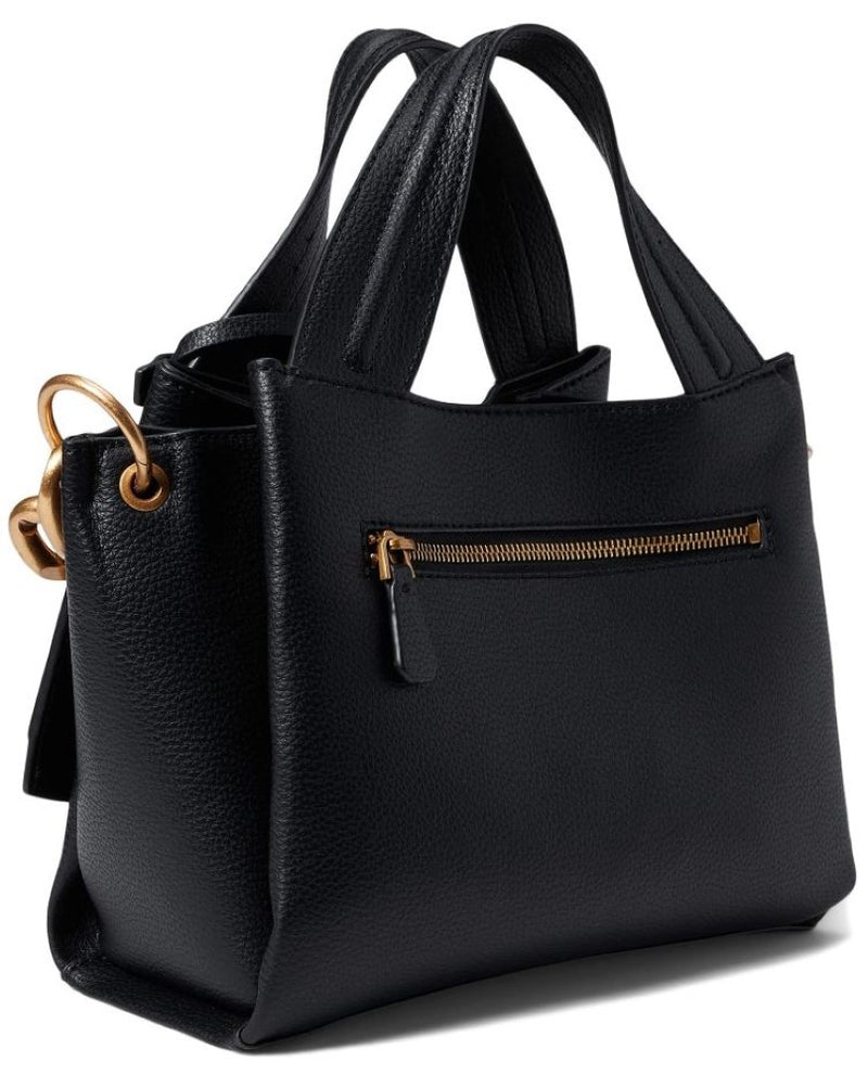 GUESS Zed Pebbled Small Girlfriend Carryall Satchel Handbag – ShopCGX