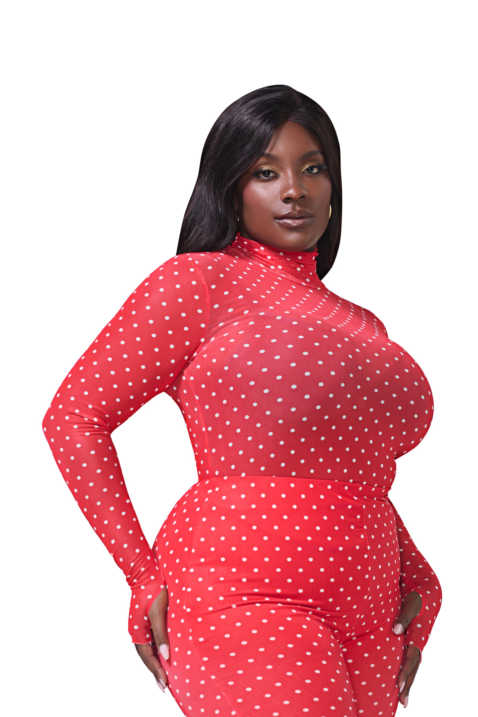 Zadie Top - Risky Micro Dot – AFRM