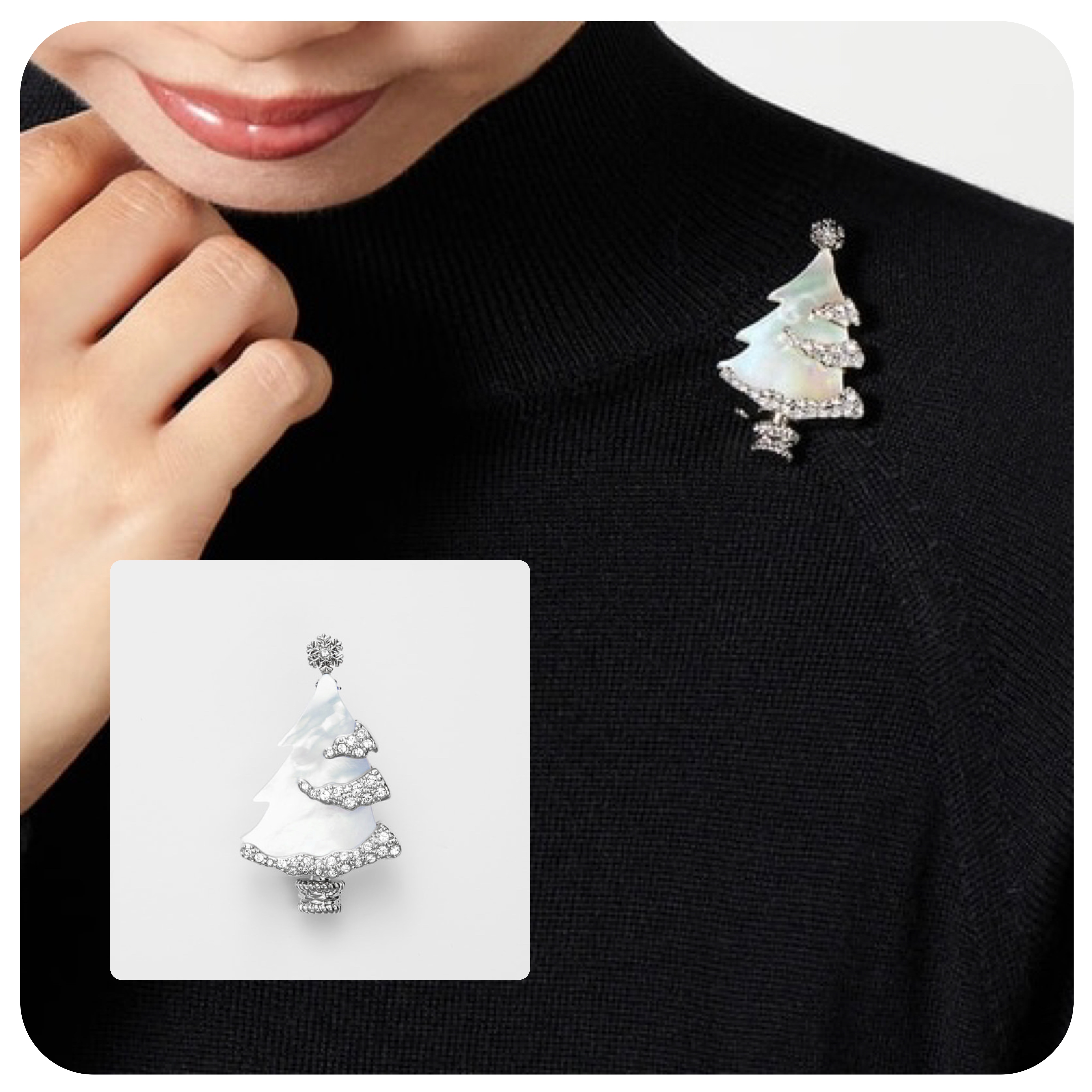 新作クリスマスブローチのご紹介【ヴァンドームブティック】 | ヴァン