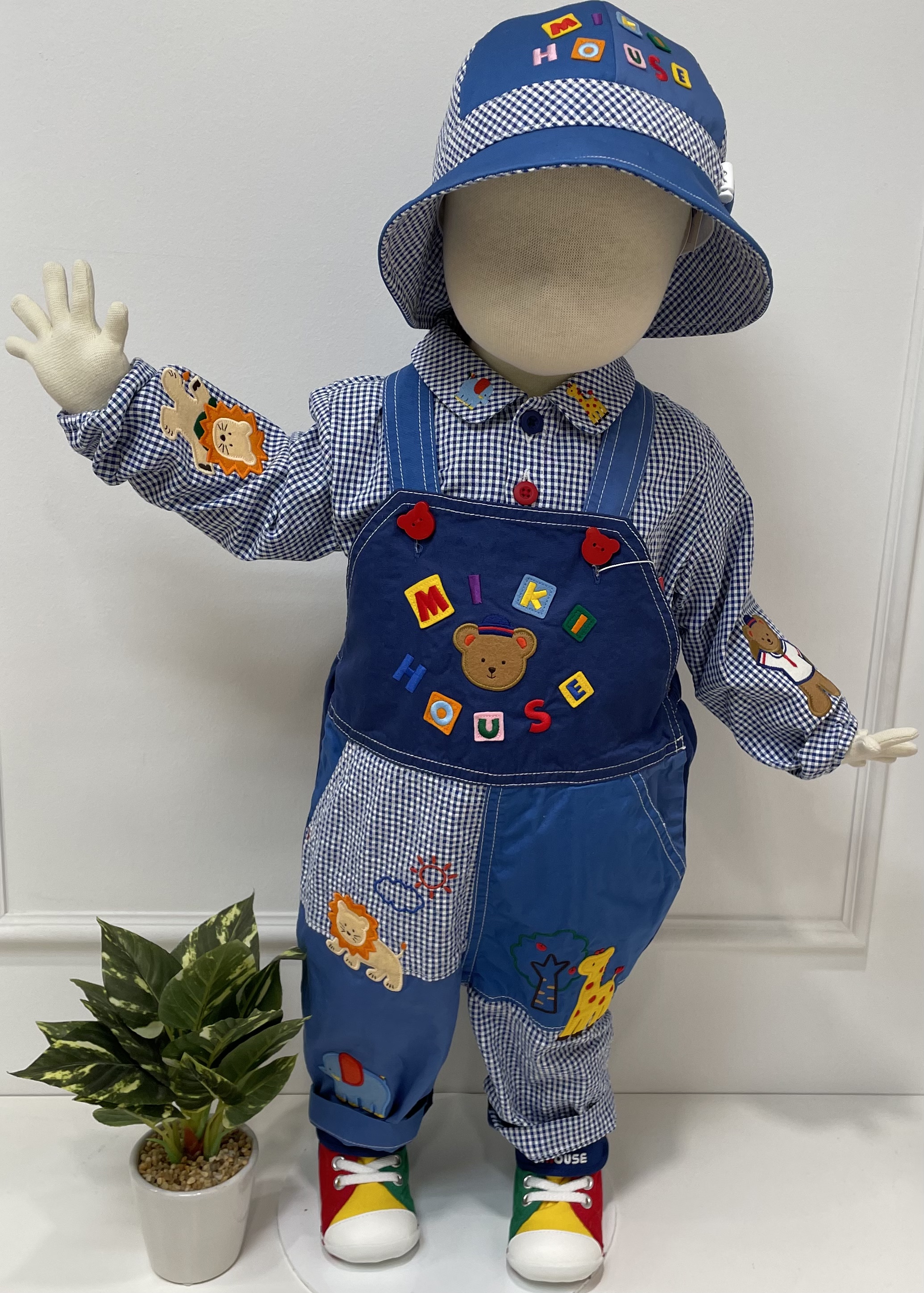 クラシックベア オーバーオール | ミキハウス | 松坂屋上野店公式 SHOP