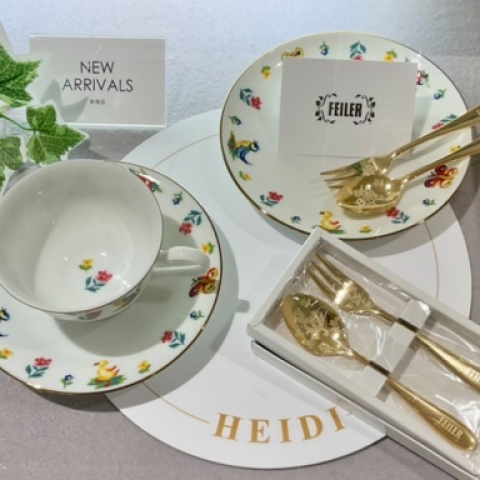 🍴 ハイジ再入荷 ☕️ | フェイラー | 大丸芦屋店公式 SHOP BLOG