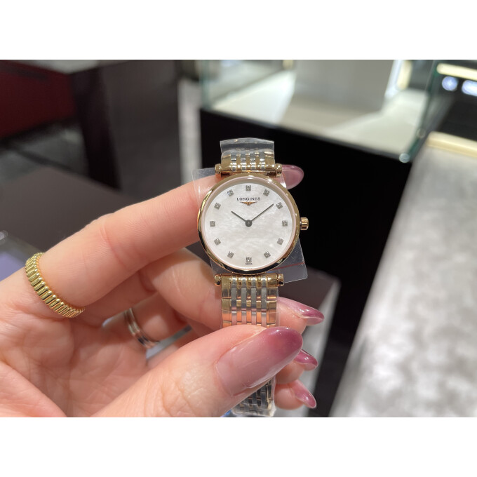 LONGINES】ピンクゴールドが光る😉【ロンジン】L4.209.1.97.7