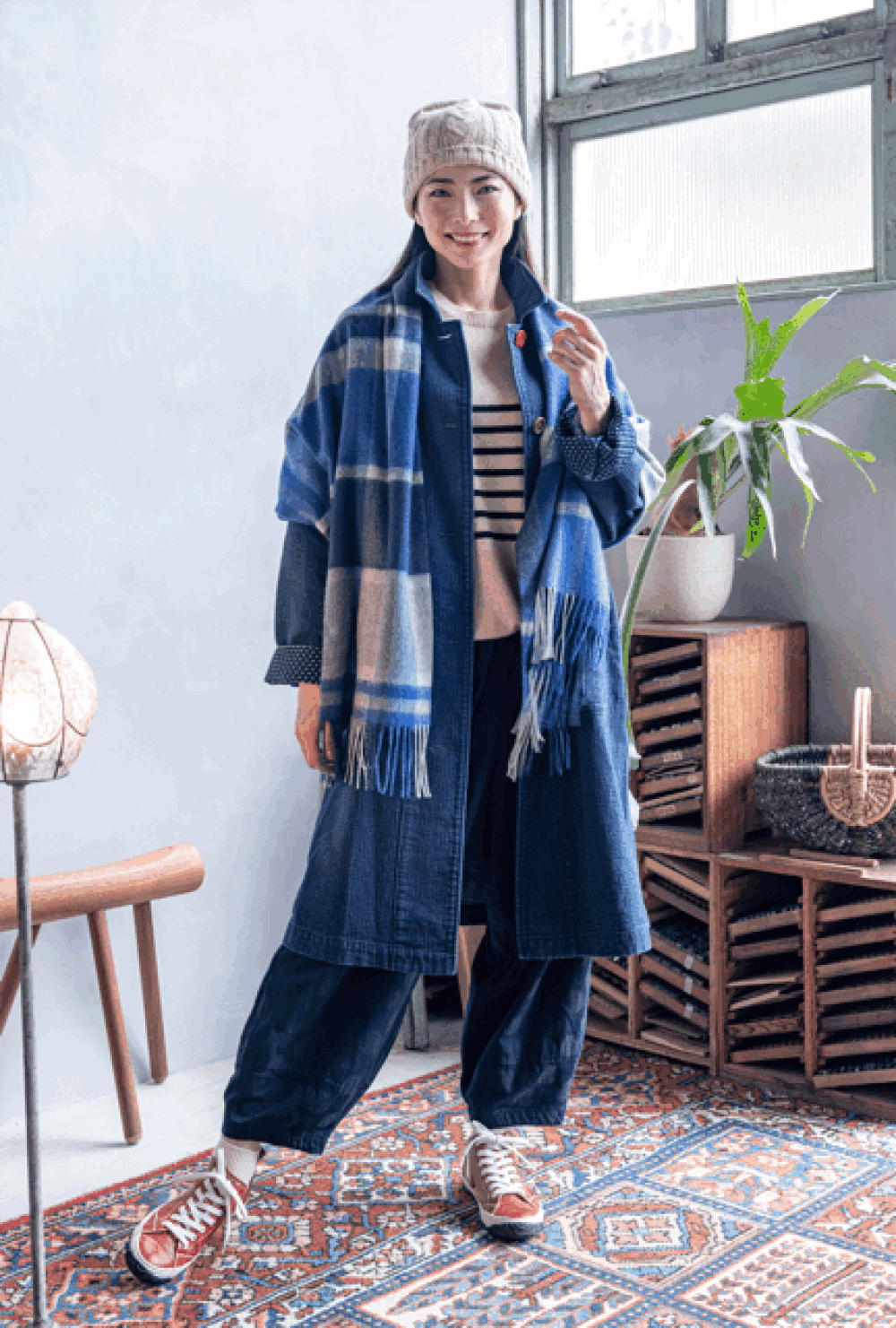 カスリラ」〈備後絣＆備後デニム〉期間限定ショップ❣ | 1F関門