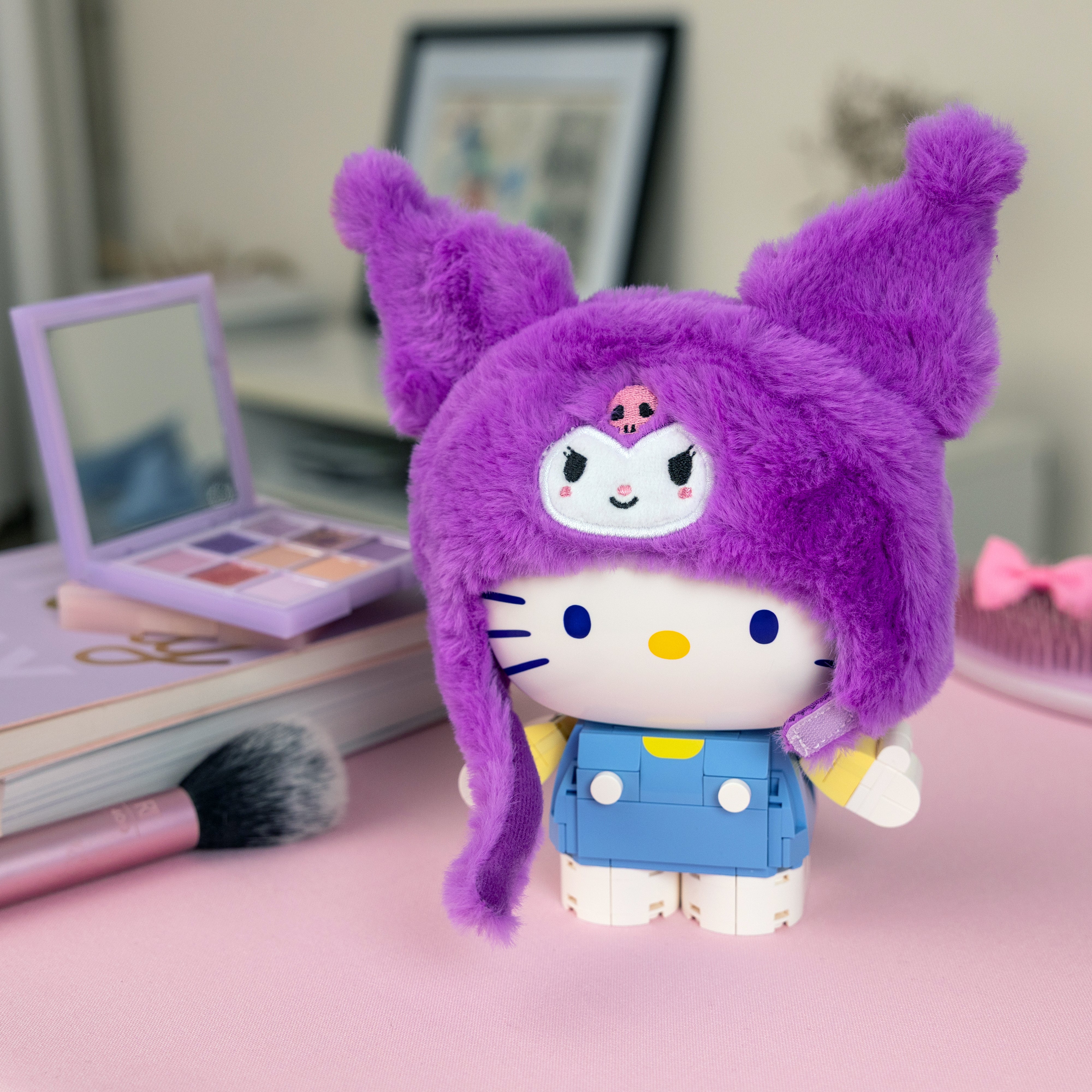 Brickcraft x Hello Kitty Kuromi Fluffy Fit Brick Set - 239 Pieces