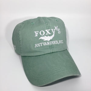 Foxy's Classic Logo Pigment Dyed Cap – Foxy's BVI