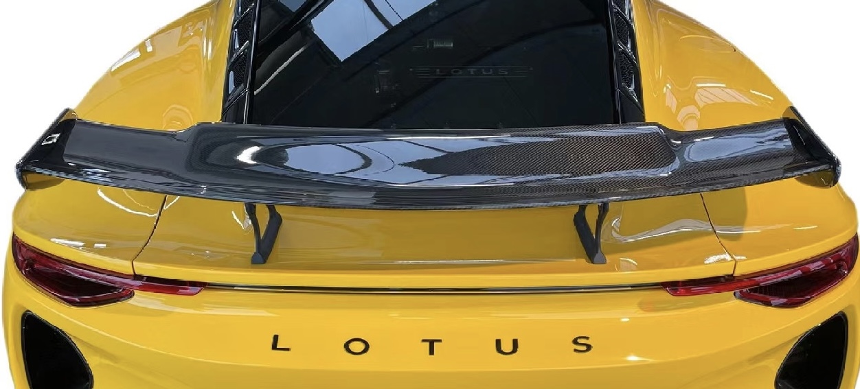 ◇ロータス エミーラ 2022年〜 KMタイプドライカーボン リアGTウイング