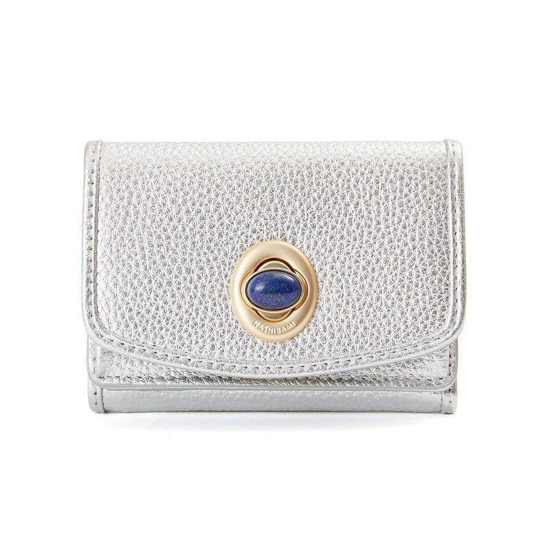 予約商品》HASHIBAMI【Ha-2008-729 天然石ミニウォレット】シルバー