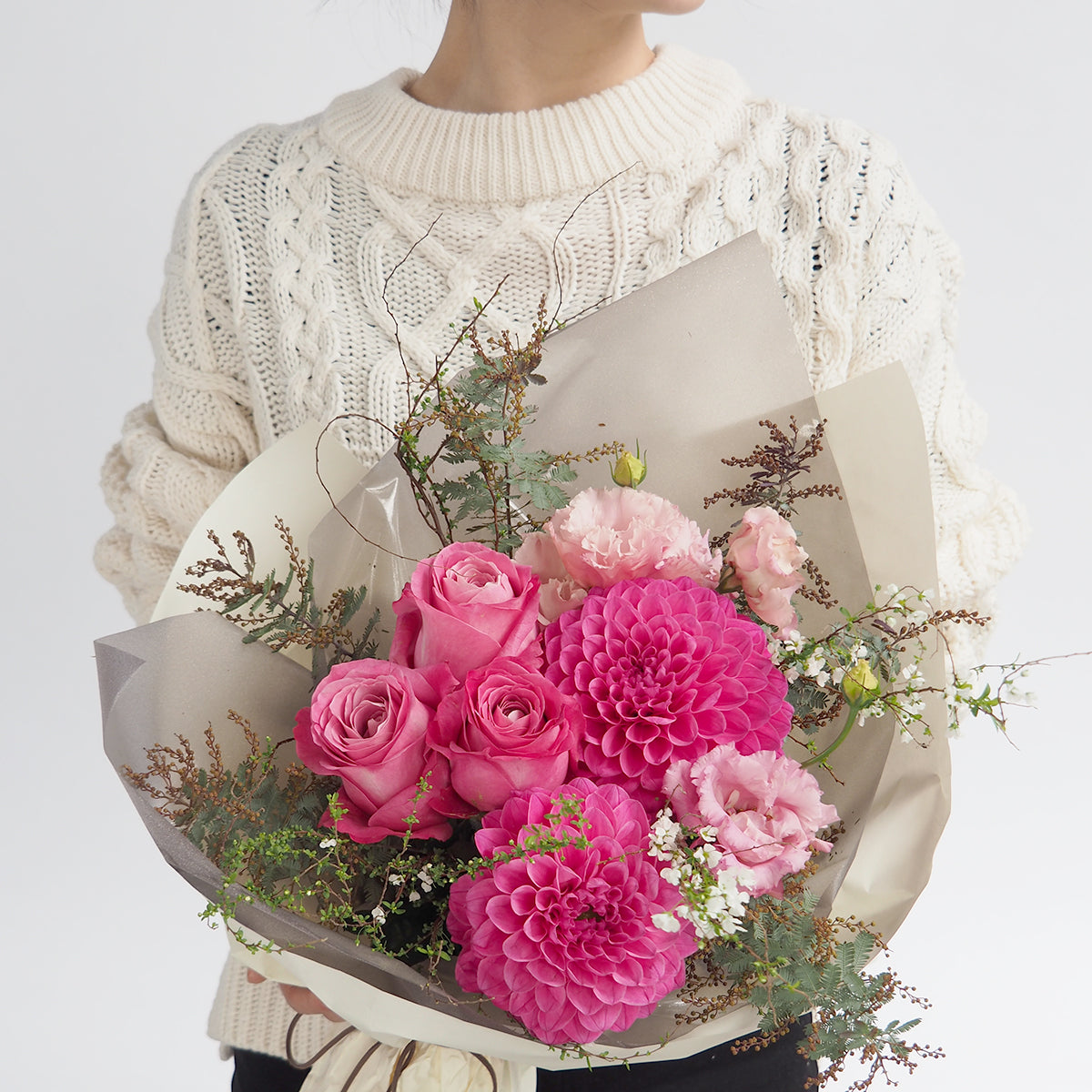 花束】XXLサイズ｜赤・ピンク｜ブーケ｜誕生日／結婚記念日など