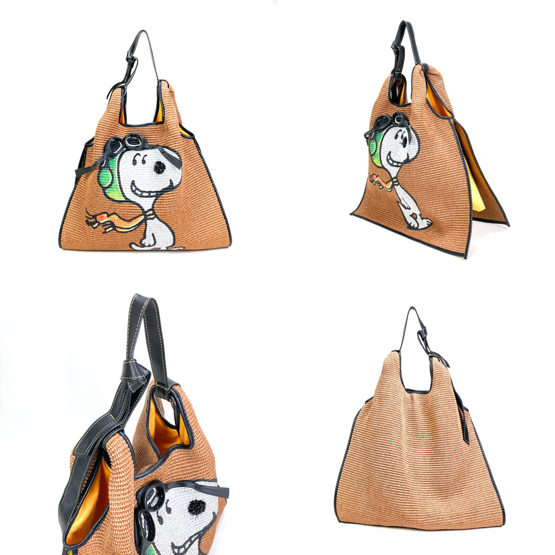 アニタビラルディ トートバッグ AnitaBilardi PICASSO×SNOOPY かご