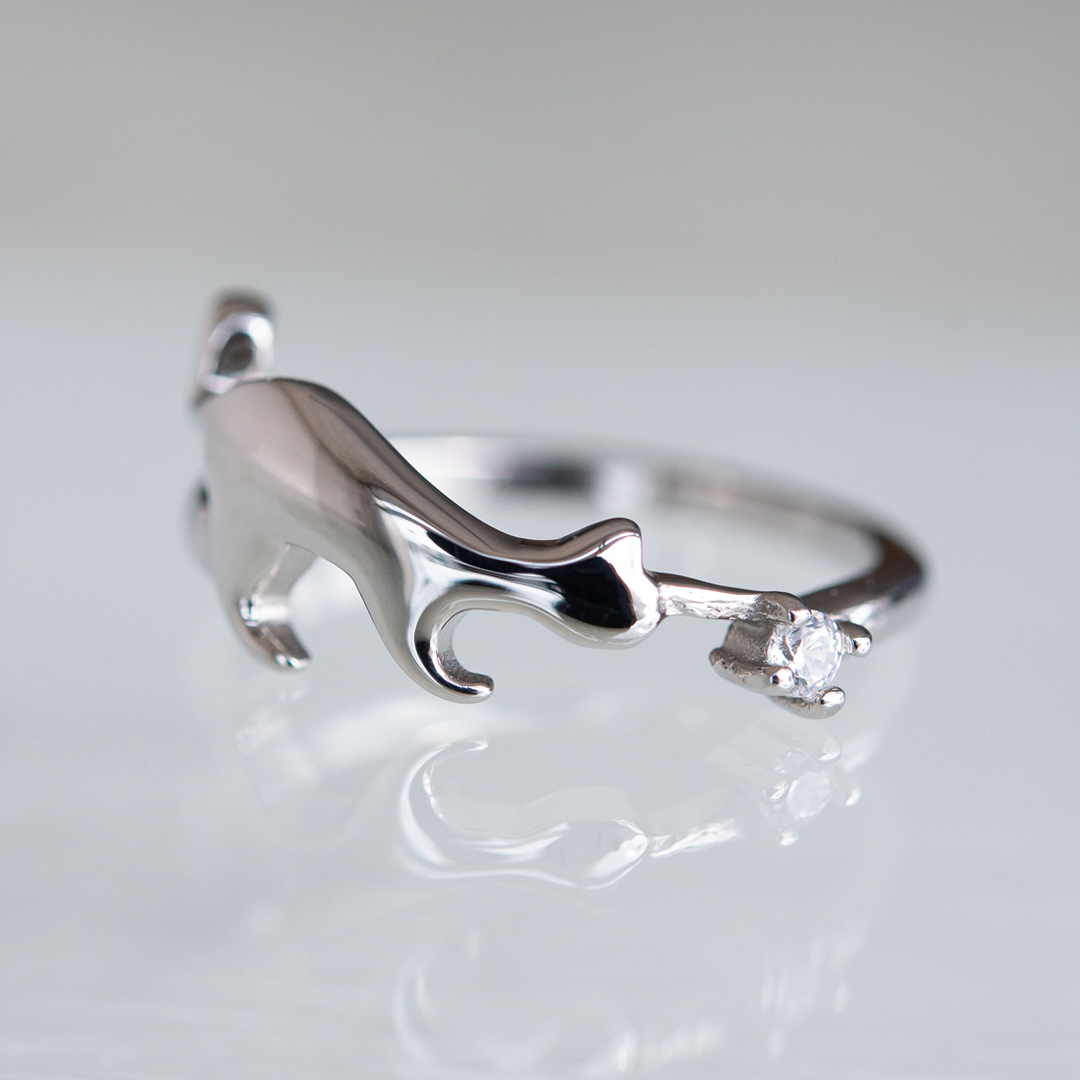 リング ステンレススチール キュービックジルコニア アクセサリーPePe