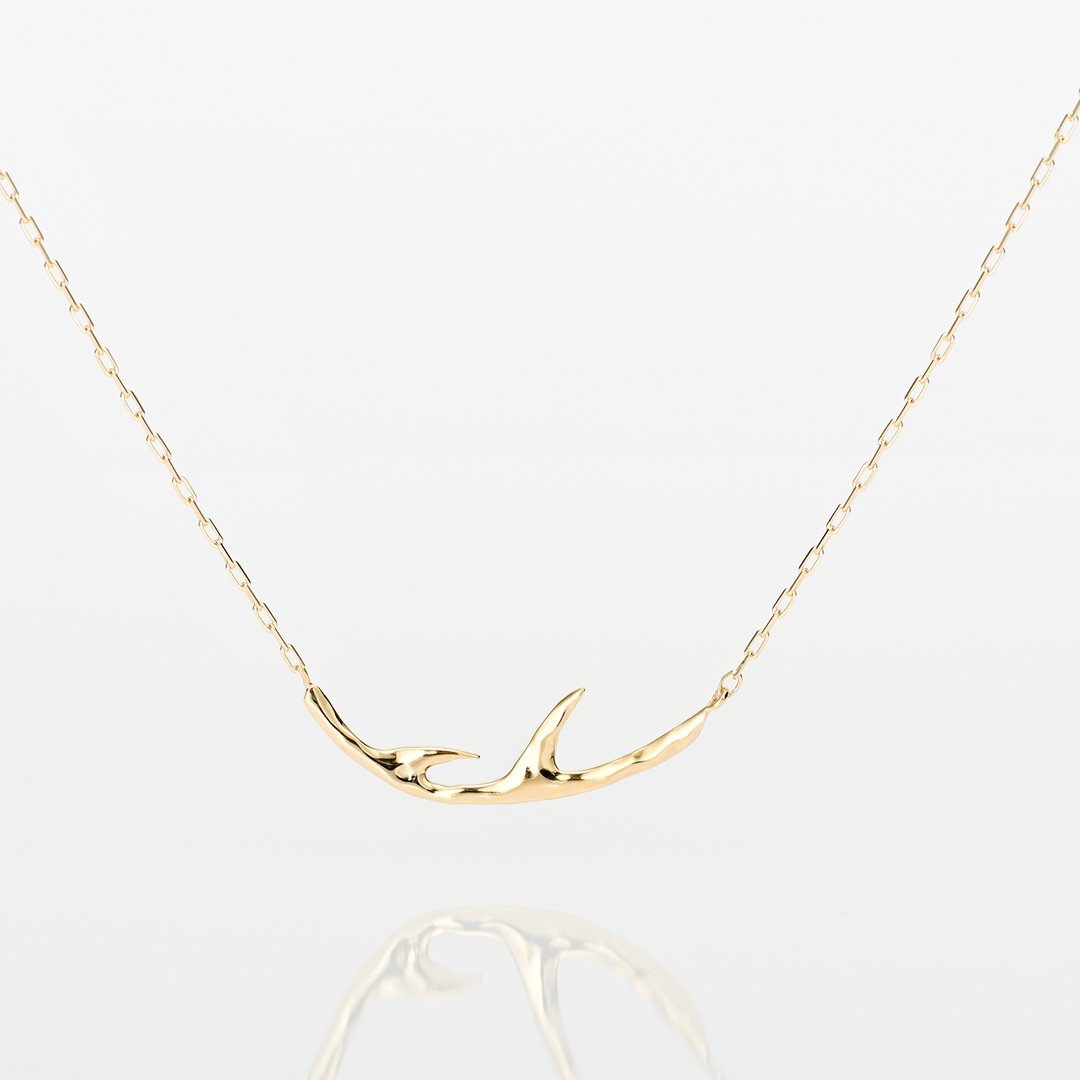 ネックレス K10/K18イエローゴールド(JLージュエルー)(野生動物の楽園